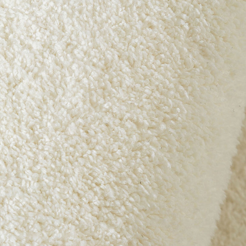 Simple irregular rug, living room area rug