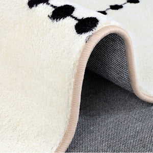 Simple irregular rug, living room area rug