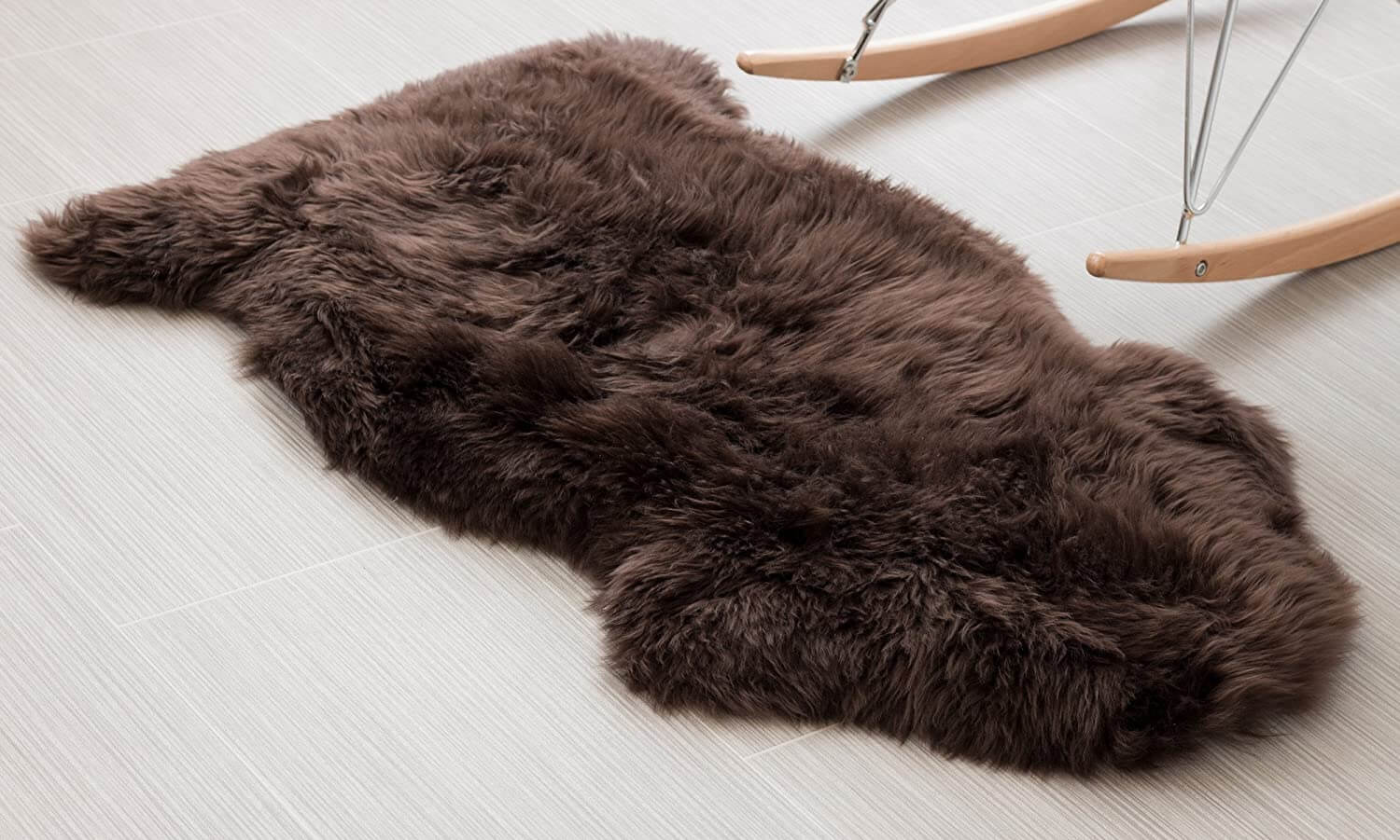 Soft Faux Fur Rug,Sheepskin Chair Cover Seat Pad Shaggy,Area Rugs