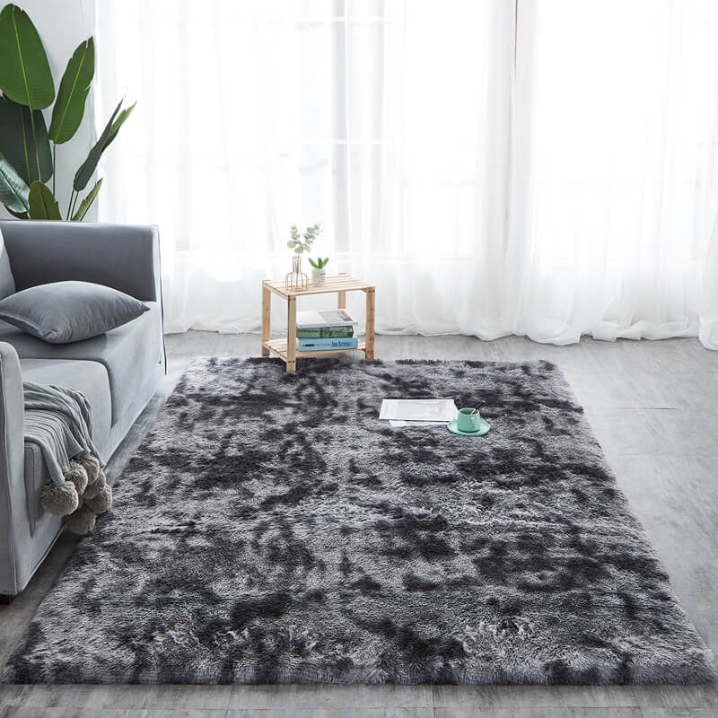 Shag Area Rug ,Soft Faux Silky Smooth Sheepskin Carpet