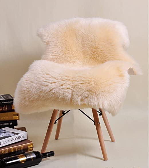 Faux Sheepskin Area Rug, Fluffy & Soft fur Rug