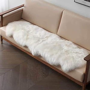 Faux Sheepskin Area Rug, Fluffy & Soft fur Rug