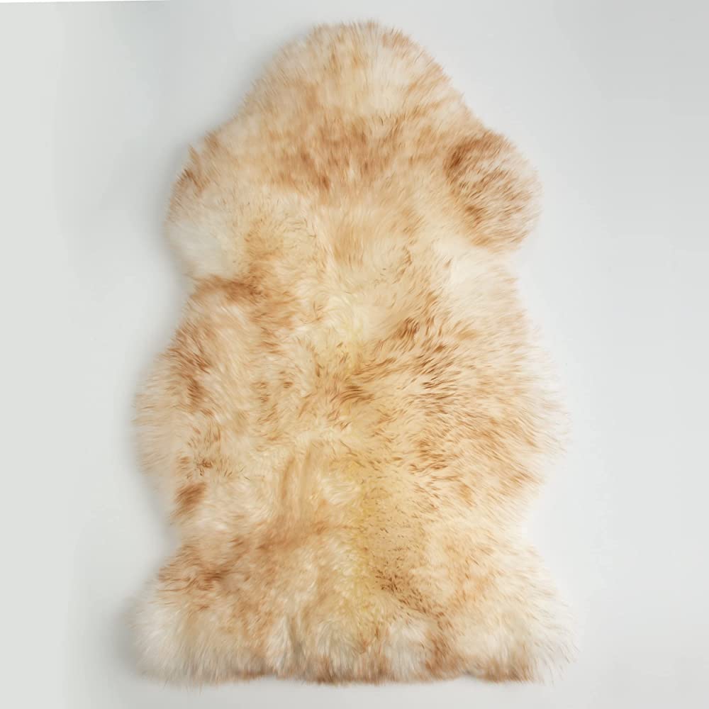 Faux Sheepskin Area Rug, Fluffy & Soft fur Rug