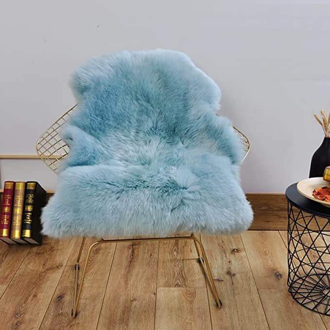 Faux Sheepskin Area Rug, Fluffy & Soft fur Rug