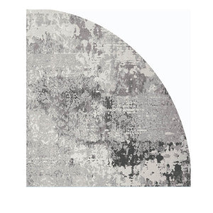 Quarter Circle Area Rug，Corner Decorative Rug