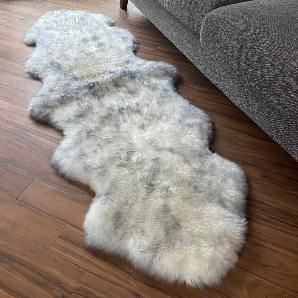 Faux Sheepskin Area Rug, Fluffy & Soft fur Rug