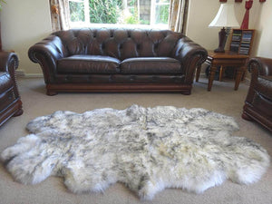 Faux Sheepskin Area Rug, Fluffy & Soft fur Rug