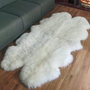 Soft Faux Fur Rug,Sheepskin Chair Cover Seat Pad Shaggy,Area Rugs