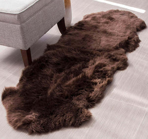 Faux Sheepskin Area Rug, Fluffy & Soft fur Rug