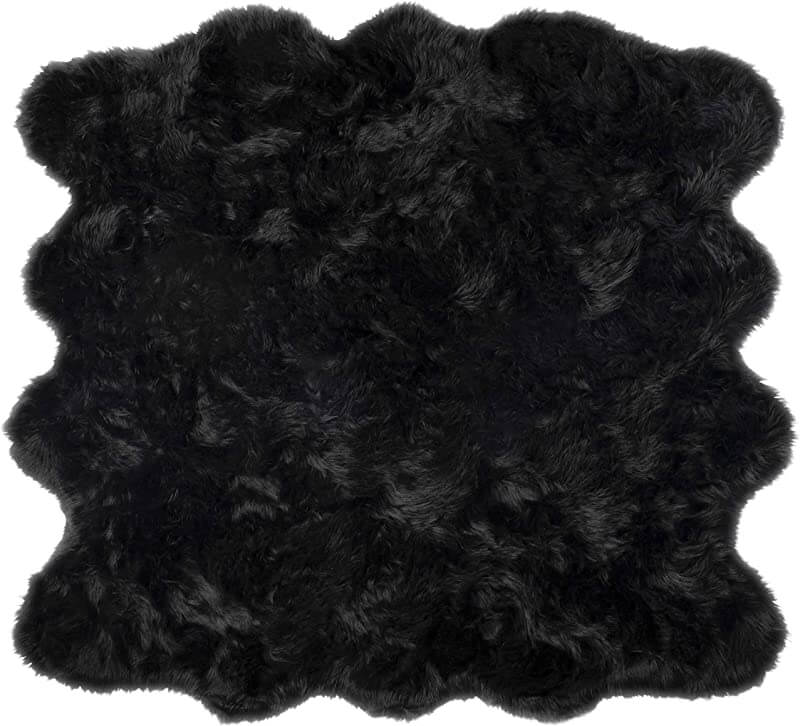 Faux Sheepskin Area Rug, Fluffy & Soft fur Rug