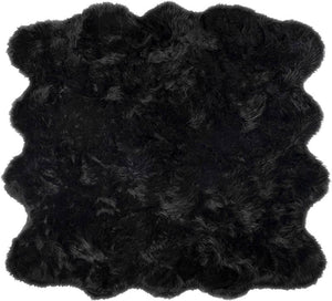 Faux Sheepskin Area Rug, Fluffy & Soft fur Rug