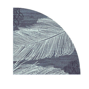 Quarter Circle Area Rug，Corner Decorative Rug